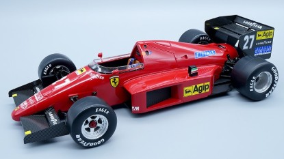 Immagine di FERRARI F1/86 N.27 AUSTRIA GP 1986 M.ALBORETO 1:18