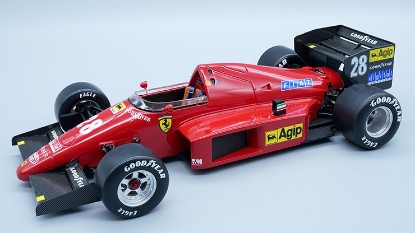 Immagine di FERRARI F1/86 N.28 BRASIL GP 1986 S.JOHANSON 1:18