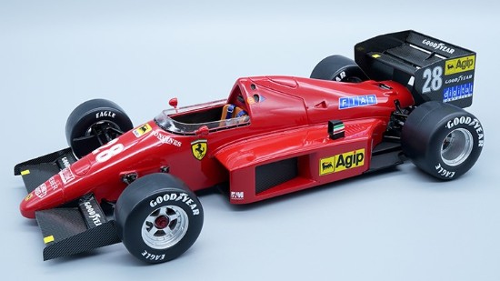 Immagine di FERRARI F1/86 N.28 BRASIL GP 1986 S.JOHANSON 1:18