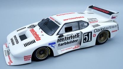 Immagine di BMW M1 TURBO (TEAM SCHNITZ.) DRM N.51 WINN.SALZBURGR.1981 H.J.STUCK 1:18