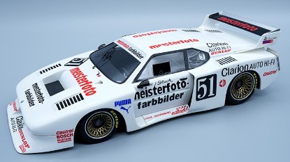 Immagine di BMW M1 TURBO (TEAM SCHNITZ.) DRM N.51 WINN.SALZBURGR.1981 H.J.STUCK 1:18