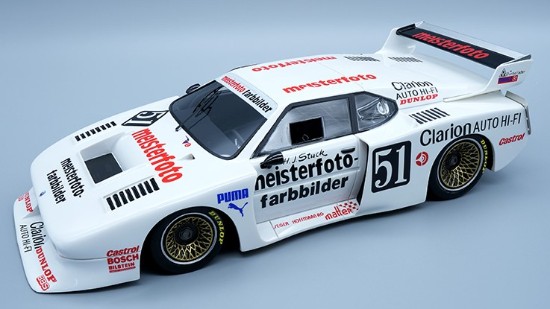 Immagine di BMW M1 TURBO (TEAM SCHNITZ.) DRM N.51 WINN.SALZBURGR.1981 H.J.STUCK 1:18