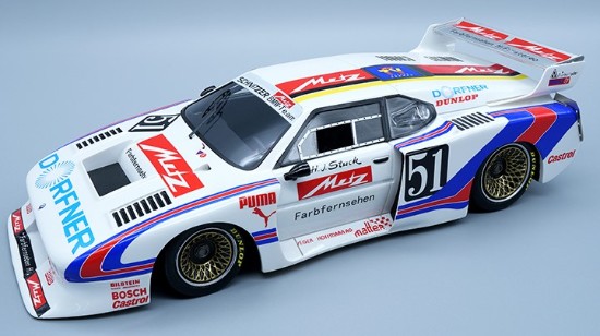 Immagine di BMW M1 TURBO (TEAM SCHNITZER) DRM N.51 WINN.NORISRING1981 H.J.STUCK 1:18