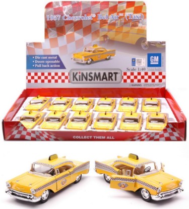 Immagine di CHEVROLET BEL AIR 1957 TAXI cm 12 1:40