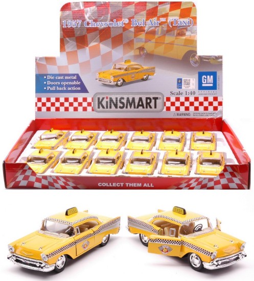 Immagine di CHEVROLET BEL AIR 1957 TAXI cm 12 1:40