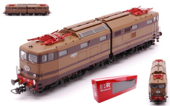 Immagine di FS ELECTRIC LOCOMOTIVE E 645 2nd SERIES CASTANO ISABELLA EPOCA IV-V 1:87