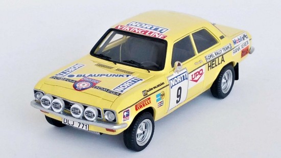 Immagine di OPEL ASCONA A 1000 LAKES RALLY 1974 WALDEGAARD/HERTZ 1:43