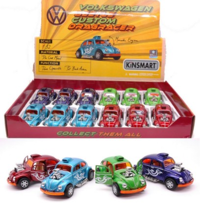 Immagine di VW BEETLE CUSTOM DRAGRACER 1967 COL.ASS.1:32