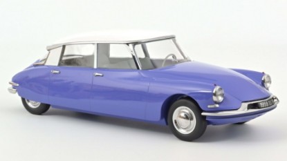 Immagine di CITROEN DS 19 1959 BLEU DELPHINIUM & BLANC 1:12