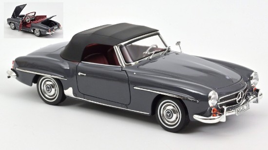 Immagine di MERCEDES 190 SL 1957 GREY 1:18