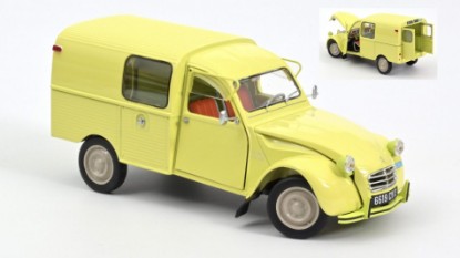 Immagine di CITROEN 2CV FOURGONNETTE AK350 1966 PASTIS YELLOW 1:18