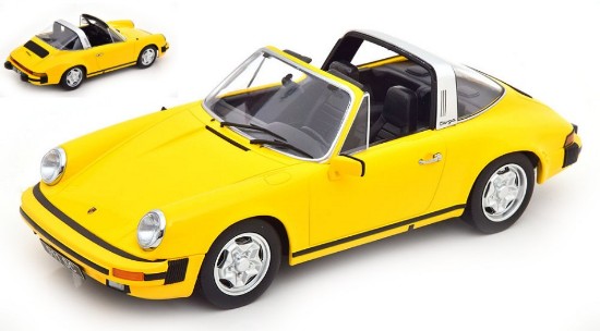 Immagine di PORSCHE 911 SC TARGA 1978 YELLOW 1:18