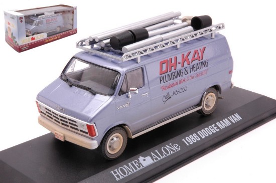 Immagine di DODGE RAM VAN 1986 "OH-KAY PLUMBING & HEATING" HOME ALONE 1990 SILVER