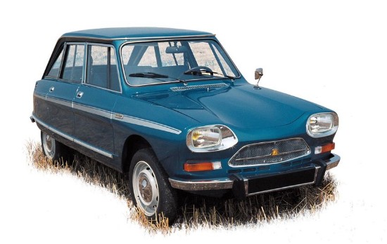 Immagine di CITROEN AMI SUPER 1974 DELTA BLUE METALLIC 1:18
