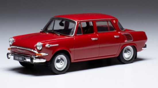 Immagine di SKODA 1000 MB 1968 RED 1:43