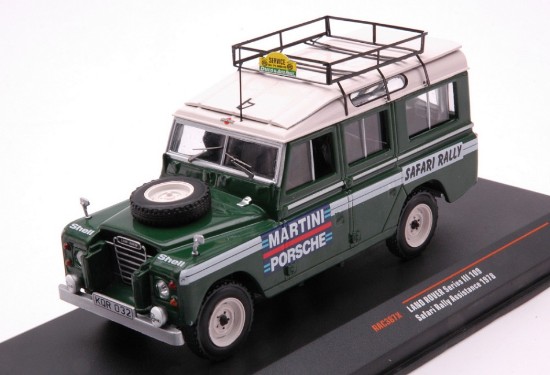 Immagine di LAND ROVER II 109 TEAM PORSCHE MARTINI SAFARI RALLY 1978 ASSISTANCE 1:43