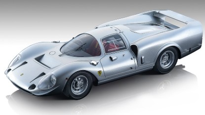 Immagine di FERRARI 365 P2/3 DROGO PRESS VERSION 1967 ALLUMINIUM 1:18