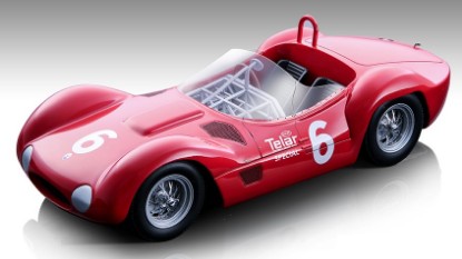 Immagine di MASERATI BIRDCAGE TIPO 61 N.6 WINN.MEADOWDALE 1961 R.PENSKE 1:18
