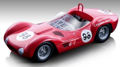 Immagine di MASERATI BIRDCAGE TIPO 61 N.98 WINN.RIVERSIDE GP 1960 C.SHALBY 1:18