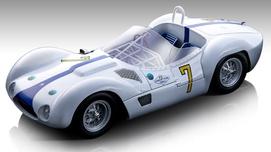 Immagine di MASERATI BIRDCAGE TIPO 61 N.7 WINN.CUBA HAVANA GP 1960 S.MOSS 1:18