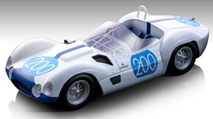 Immagine di MASERATI BIRDCAGE TIPO 61 N.200 TARGA FLORIO 1960 MAGLIOLI/VACCAR.1:18