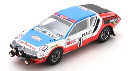 Immagine di ALPINE A310 N.1 RALLY MONTE CARLO 1976 J-C.ANDRUET-Y.JOUANNY 1:43