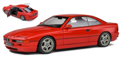 Immagine di BMW 850 (E31) CSI 1990 BRILLIANT RED 1:18