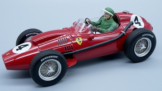 Immagine di FERRARI DINO 246 F1 N.4 WINN.FRANCE GP 1958 M.HAWTHORN W/DRIVER 1:18