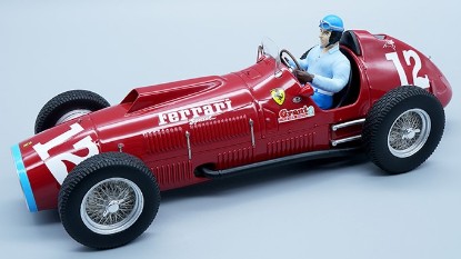 Immagine di FERRARI 375 F1 INDY N.12 INDIANAPOLIS 500 GP 1952 A.ASCARI W/DRIVER 1:18