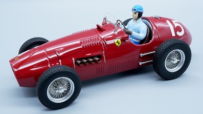 Immagine di FERRARI 500 F2 N.15 WINNER GP ENGLAND 1952 A.ASCARI W/DRIVER 1:18