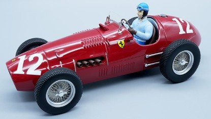 Immagine di FERRARI 500 F2 N.12 WINNER GP MONZA 1952 A.ASCARI W/DRIVER 1:18