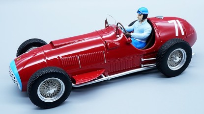 Immagine di FERRARI 375 F1 N.71 WINN.NURBURGRING GP 1951 A.ASCARI W/DRIVER 1:18