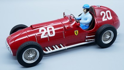 Immagine di FERRARI 375 F1 N.20 SWISS GP 1951 A.ASCARI W/DRIVER 1:18