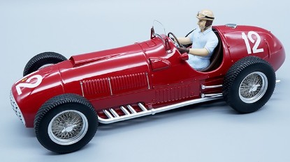 Immagine di FERRARI 375 F1 N.12 WINNER BRITISH GP 1951 F.GONZALES W/DRIVER 1:18