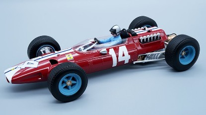 Immagine di FERRARI 512 F1 N.14 TEAM NART USA GP 1965 P.RODRIGUEZ W/DRIVER 1:18