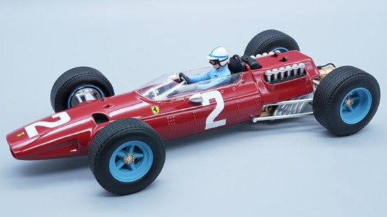Immagine di FERRARI 512 F1 N.2 ZANDVOORT GP 1965 J.SURTEES W/DRIVER 1:18