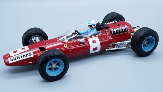 Immagine di FERRARI 512 F1 N.8 ITALY GP 1965 J.SURTEES W/DRIVER 1:18