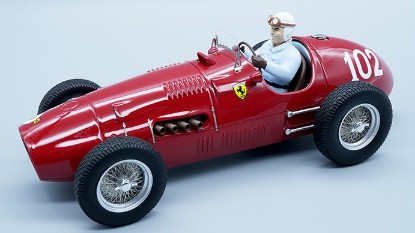 Immagine di FERRARI 500 F2 N.102 NURBURGRING GP 1952 N.FARINA W/DRIVER 1:18