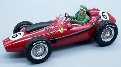 Immagine di FERRARI DINO 246 F1 N.6 MAROCCO GP 1958 M.HAWTHORN W/DRIVER 1:18