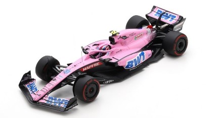 Immagine di ALPINE A522 ESTEBAN OCON 2022 N.31 7th BAHRAIN GP W/COVER 1:18