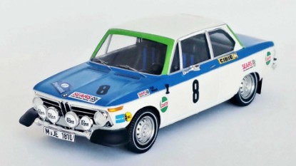 Immagine di BMW 2002 TI N.8 5th ACROPOLIS RALLY 1972 FALL/WOOD 1:43