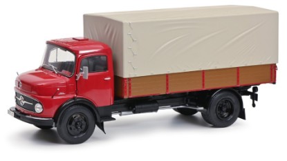 Immagine di MERCEDES L911 1966 RUBIN RED 1:18