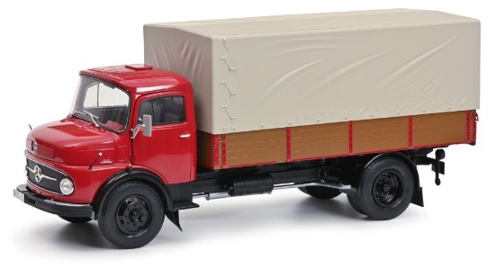 Immagine di MERCEDES L911 1966 RUBIN RED 1:18
