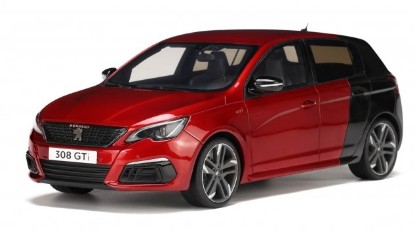 Immagine di PEUGEOT 308 GTI ROUGE ULTIMATE/NOIR PERLA 1:18