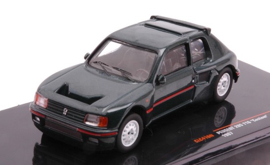 Immagine di PEUGEOT 205 T16 CUSTOM 1987 MET.DARK GREEN 1:43