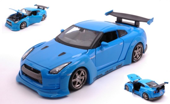 Immagine di NISSAN GT-R 2009 DESIGN TOKYO MODERN BLUE 1:24