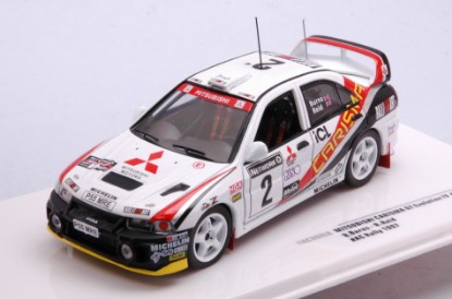 Immagine di MITSUBISHI CARISMA WRC N.2 RAC RALLY 1997 25th ANN.BURNS/REID 1:43
