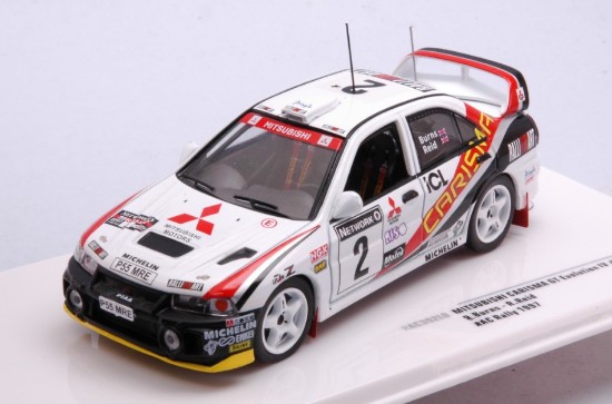 Immagine di MITSUBISHI CARISMA WRC N.2 RAC RALLY 1997 25th ANN.BURNS/REID 1:43