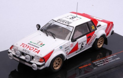 Immagine di TOYOTA CELICA 2000 GT N.6 RALLY COTE D'IVORIE 1982 EKLUND/SPJUTH 1:43