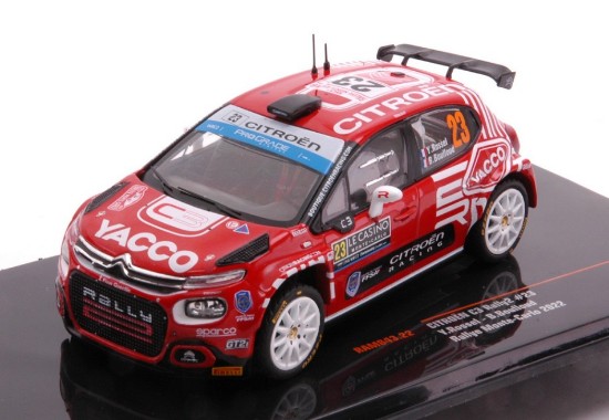 Immagine di CITROEN C3 RALLY2 N.23 RALLY MONTE CARLO 2022 ROSSEL/BOULLOUD 1:43